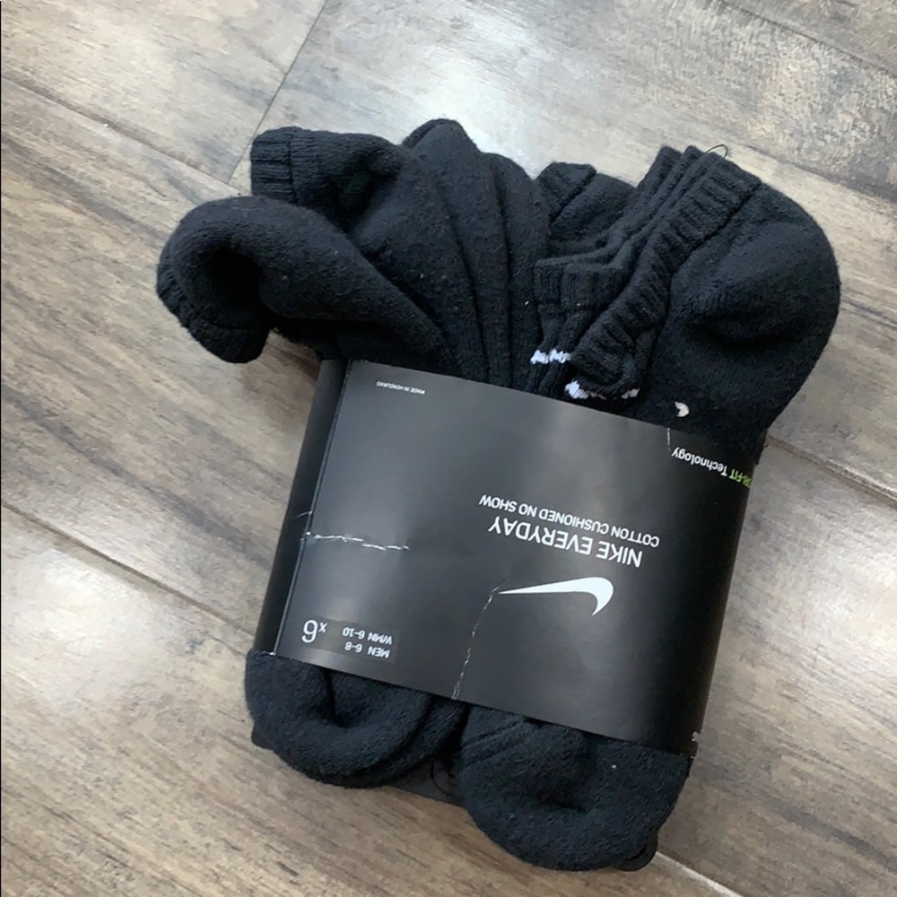 NIKE EVERYDAY COTTON CUSHIONED NO SHOW  SOCKS - Picture 2 of 16